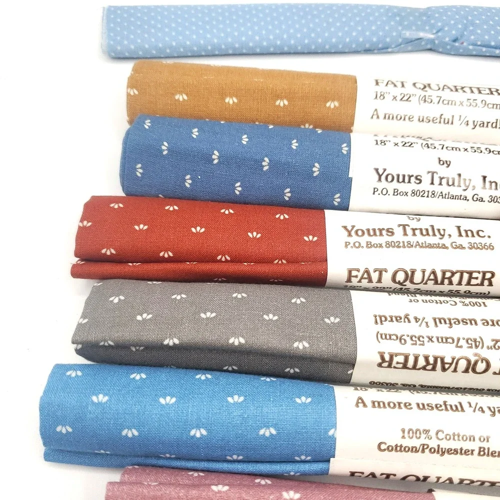 Multicolor Fat Quarter Fabric Lot 12 Quilting Cotton Cuts 18